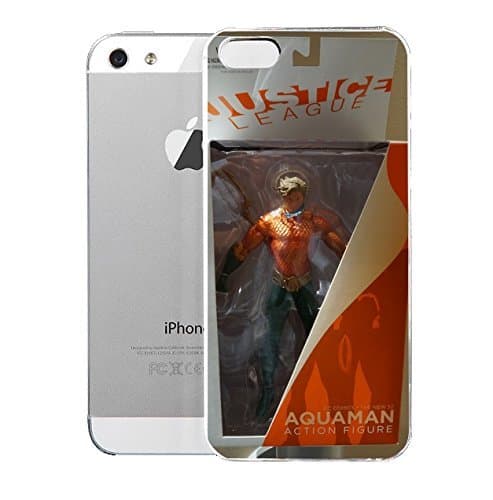 iPhone 5 case iPhone 5S Case Actien52 Awesome Toy Picks Justice League New 52 Aquaman Action Figure beautiful design cover case.