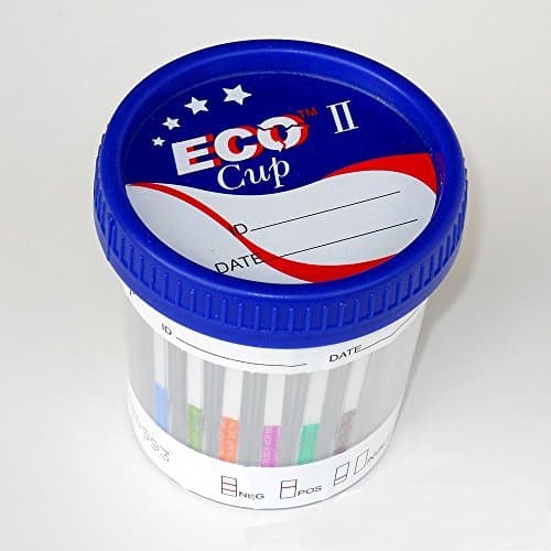 ECO Cup II 11 Panel Urine Multi Drug Test Kit (50)(AMP/K2 Spice/BZO/COC/MDMA/MTD/OPI/OXY/PCP/THC/BAR)(Multiple Quantities)