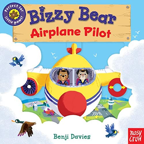Bizzy Bear: Airplane Pilot: (Interactive Board Book About Aircraft Planes for...