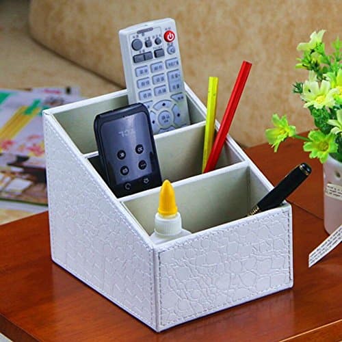 Makeup organizers Table tv remote control storage box Cosmetic storage box-T