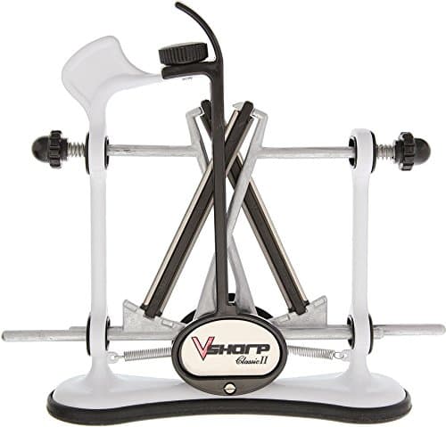 Warthog Sharpeners V-Sharp Classic 2 White with Black Field Case