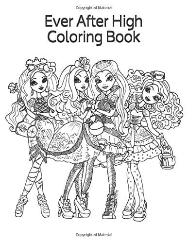 Ever After High Coloring Book