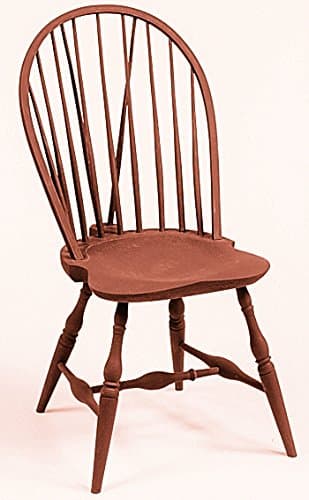 Oval Back Windsor Chair Plan, AFD 105
