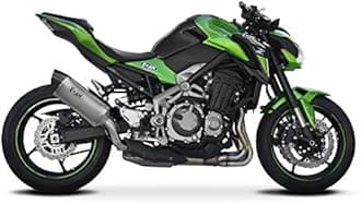 Kawasaki Z900 Exan Exhaust Silencer OVAL X-BLACK Titanium New