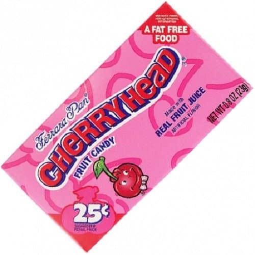 Cherryhead Candy 0.8 OZ (23g) [24 Box]