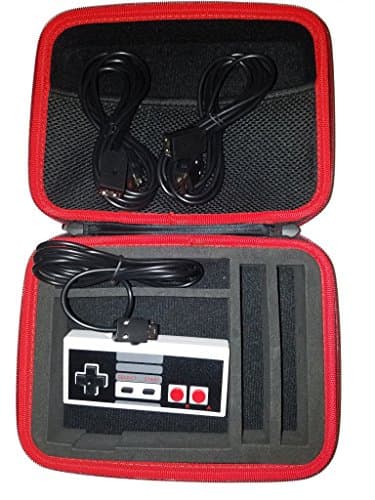 Gamebound NES Nintendo Mini Classic Edition Starter Bundle: Travel Case, Controller + 2 Extension Cables 6 feet Combo