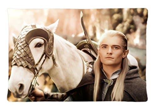 Surful Gift Pillow Case ~ Legolas Painting ~ Image (One side) Custom 30X20 inches Pillowcase