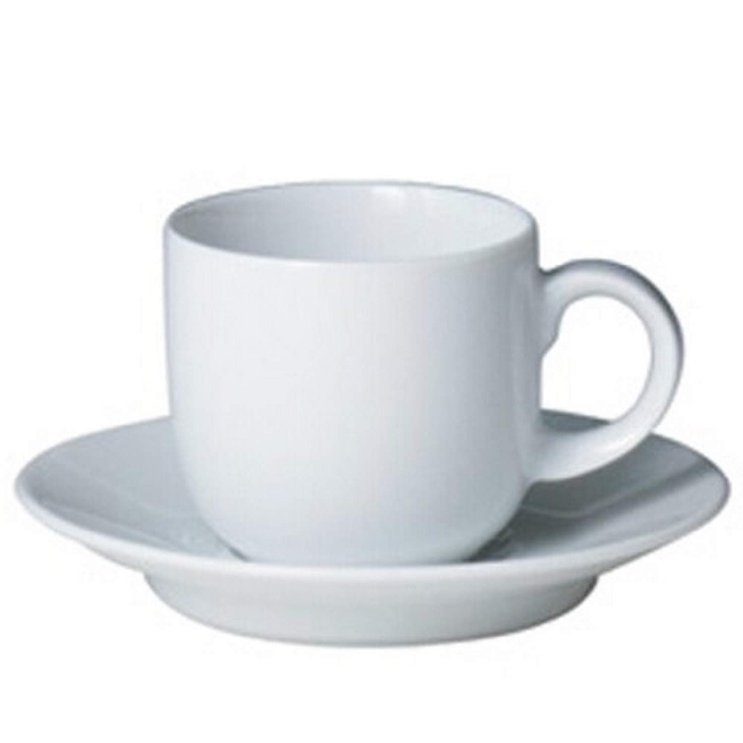 Denby White Coffee Cup