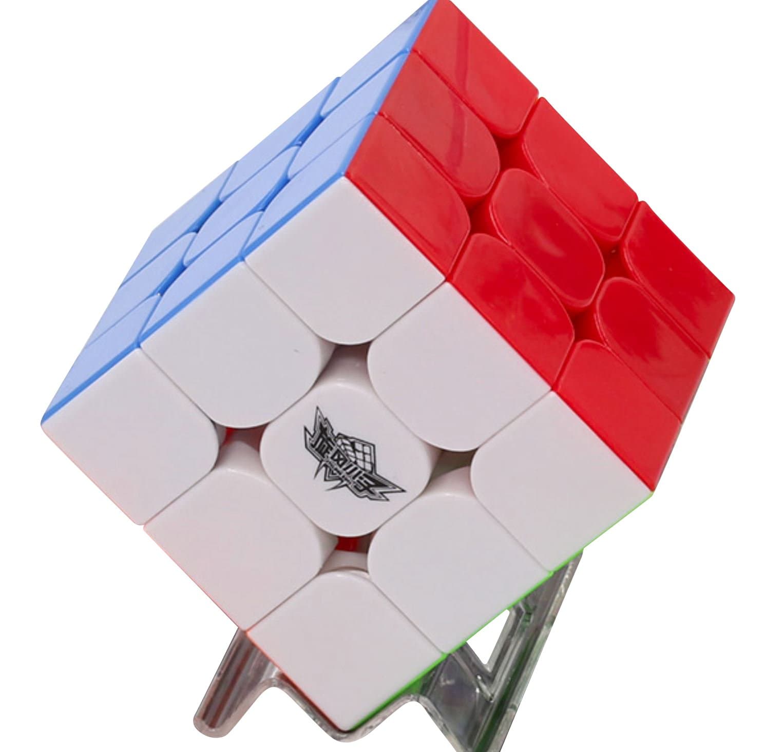 Nitrocubes Cyclone Boys Magnetic 3x3 Bonus Cube Stand Speed Cube Stickerless Magic Cube 3x3x3 Puzzles Toys (56mm)