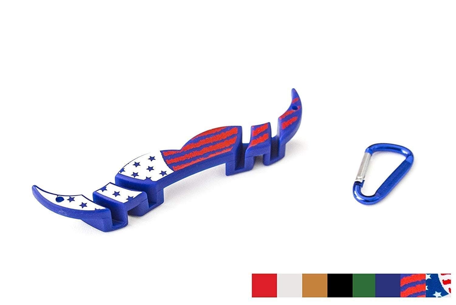 Mustache Guard Drink Attachment (Blue USA)