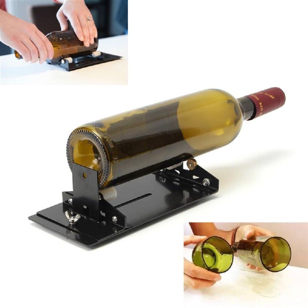 Glass Bottle Cutter Machine Cutting Tool Kit Diy Craft Cut Wine Jar Beer Recycle Good