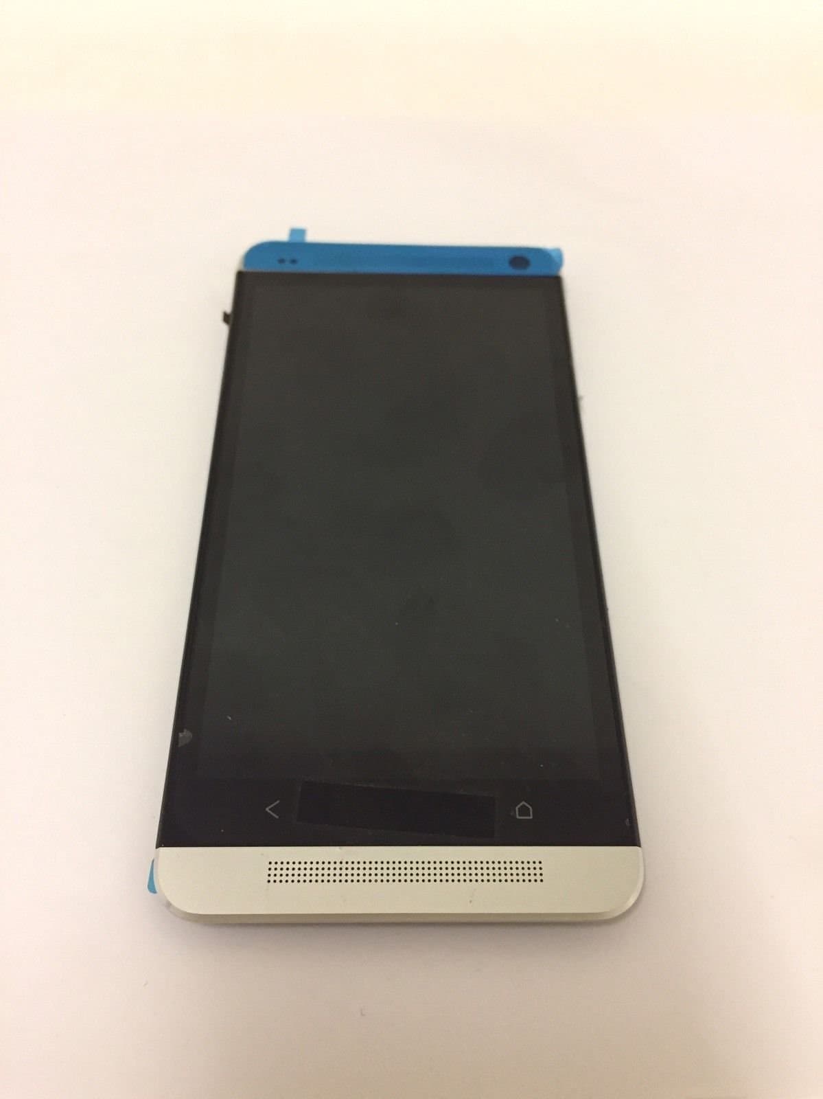HTC M7 Silver LCD Display Touch Screen Digitizer Frame