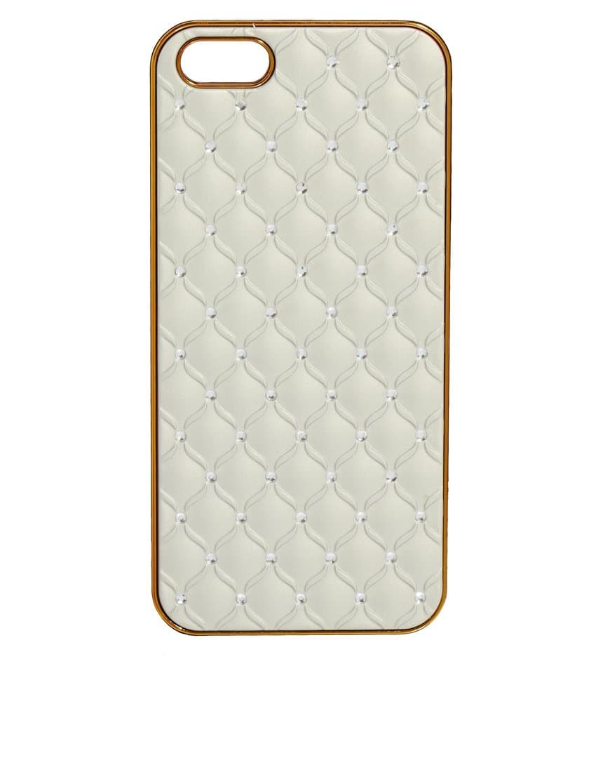 Skinny Dip Cham Quilt Bling Case for iPhone5