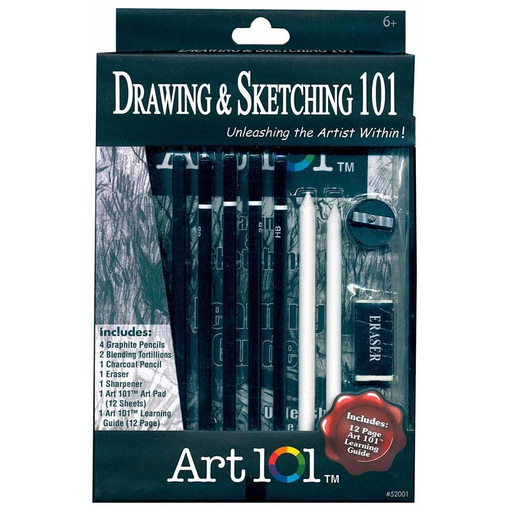 Drawing and Sketching Art 101 Kit