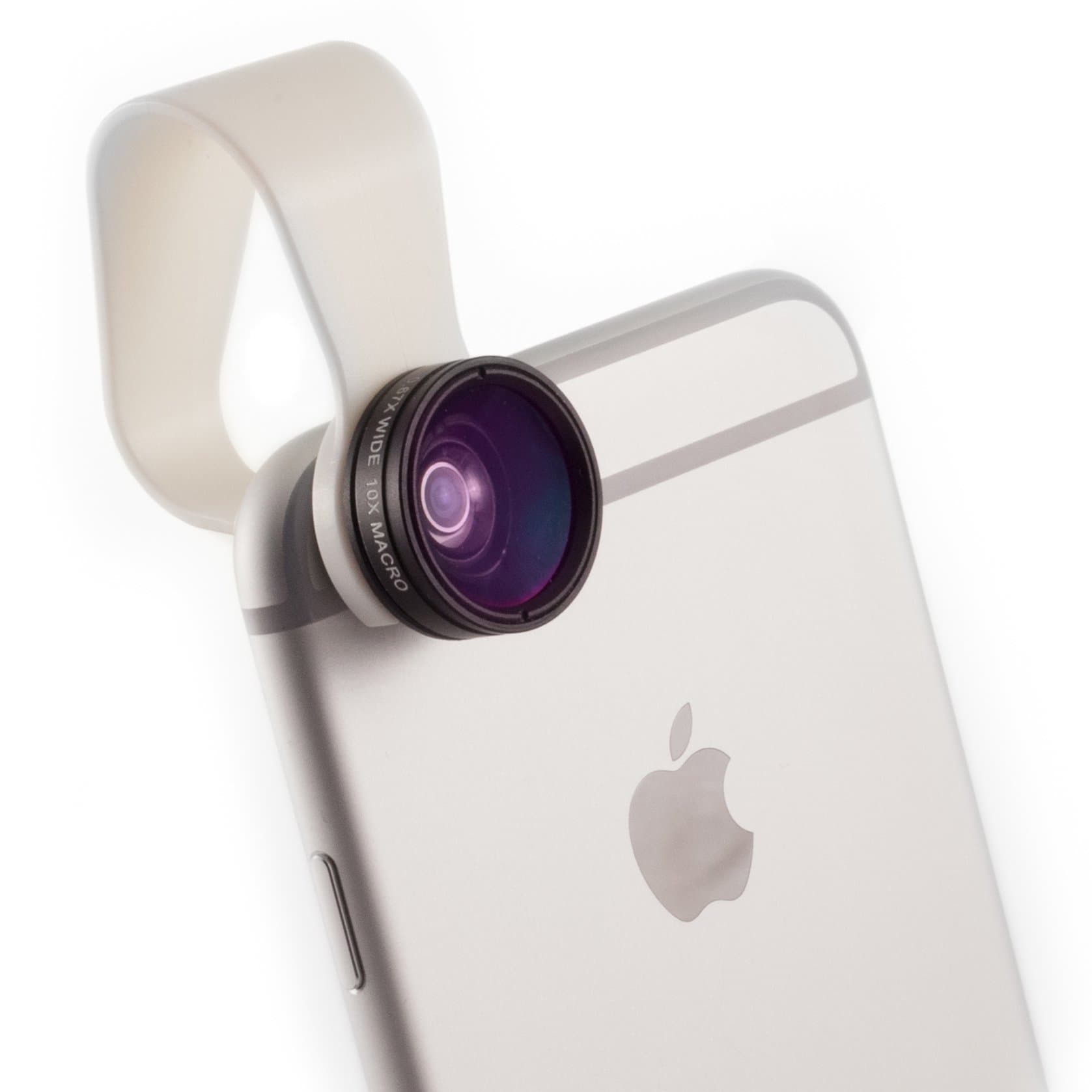 Pocket Lens Compatible with iPhone 4/4s/5/5s/6/6s/6 plus/iPhone 7/iPad, Samsung and Others Smartphone Camera Lens Alternative to Olloclip, with pouch