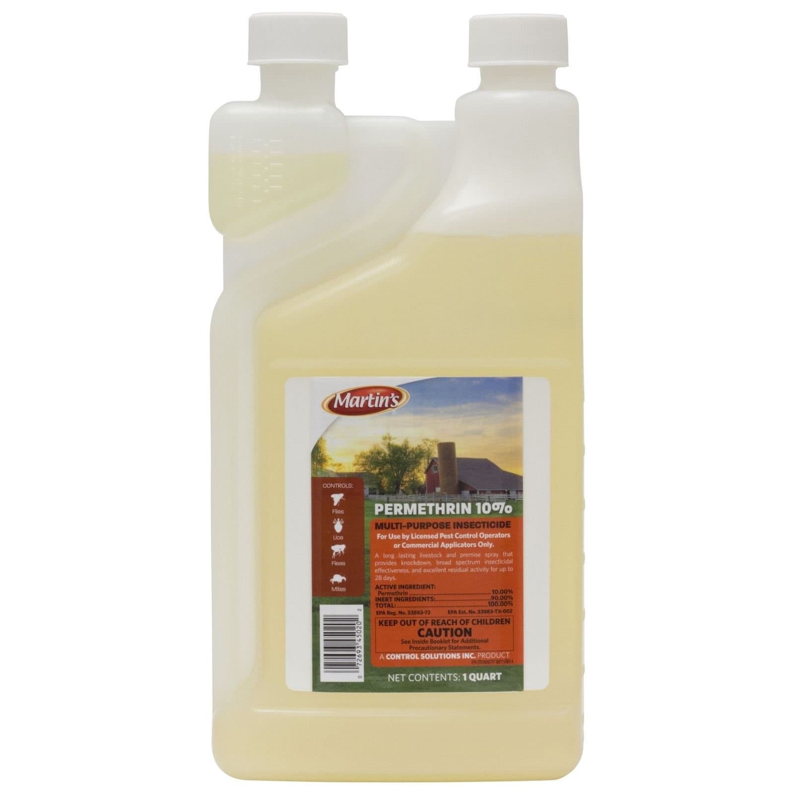 Moronoicy Control Solutions Martins Permethrin 10% 32 oz Bottle/supplyallpestcontrol