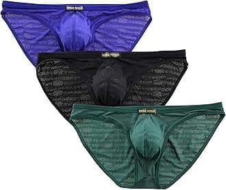 BRAVE PERSONSexy Breathable Gauze Fabric Printing Briefs Men's Bikini Underwear B1124