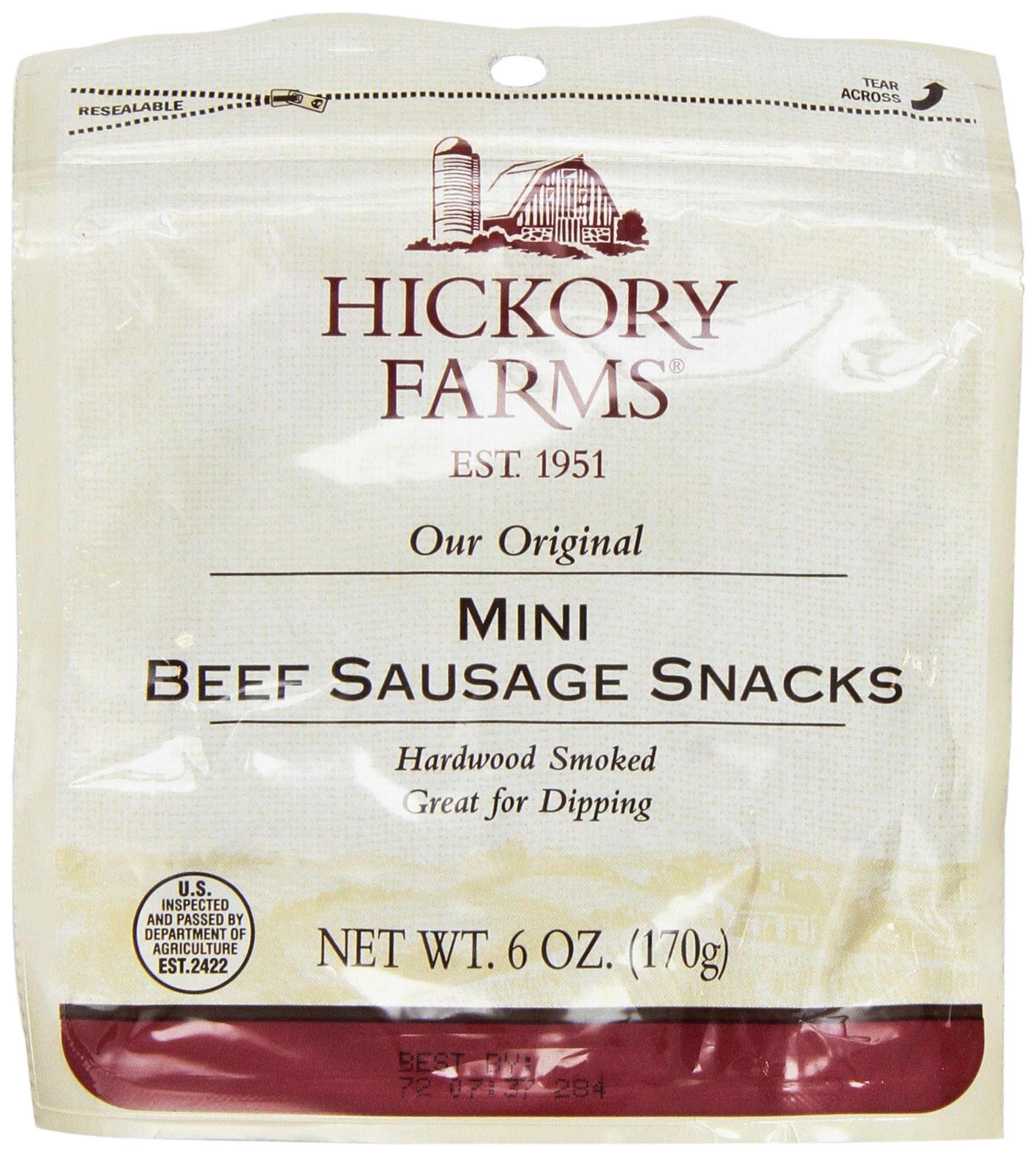 Hickory Farm Mini Beef Sausage Snacks