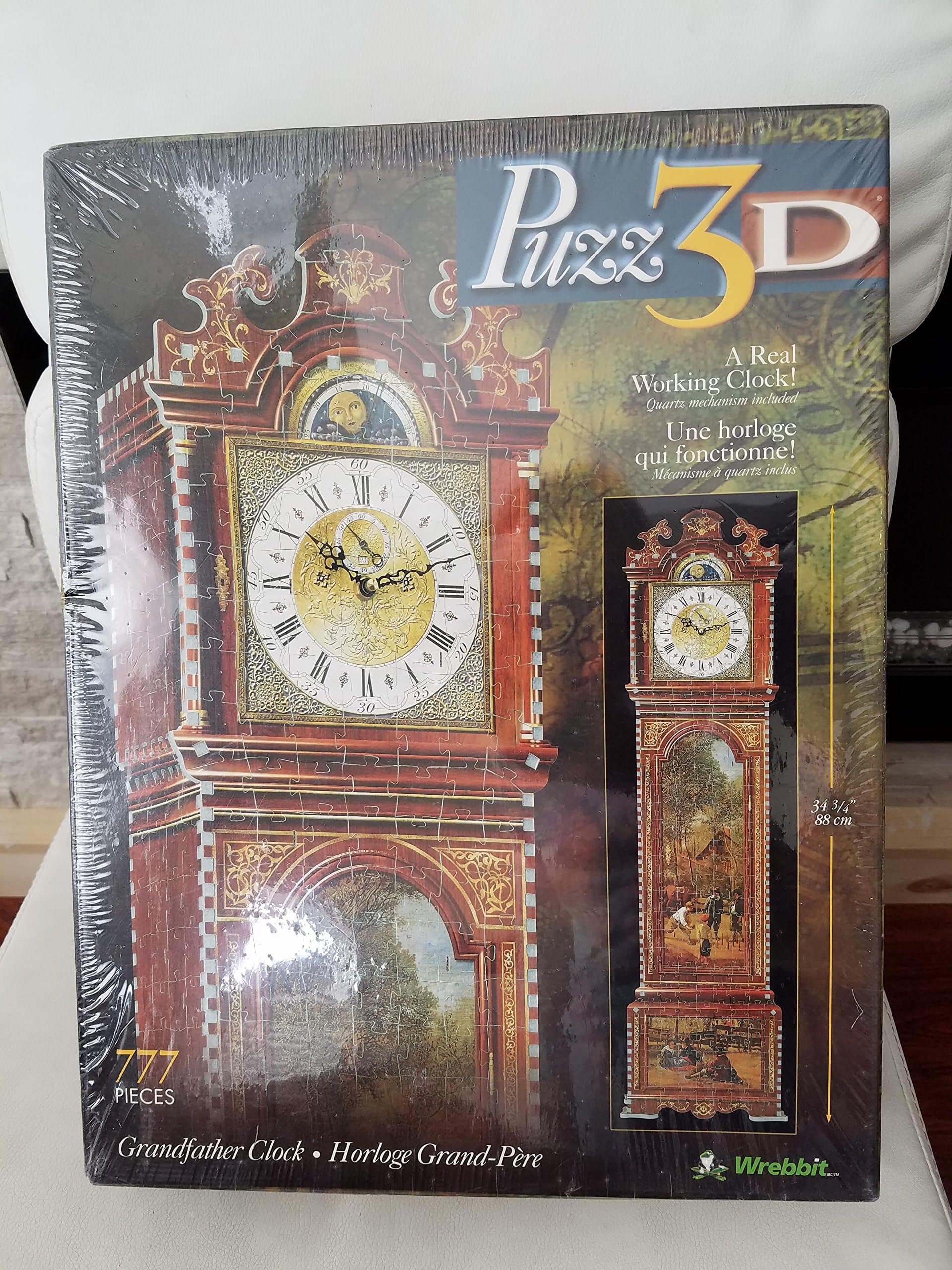 3D Grandfather Clock Puzzle 777pc