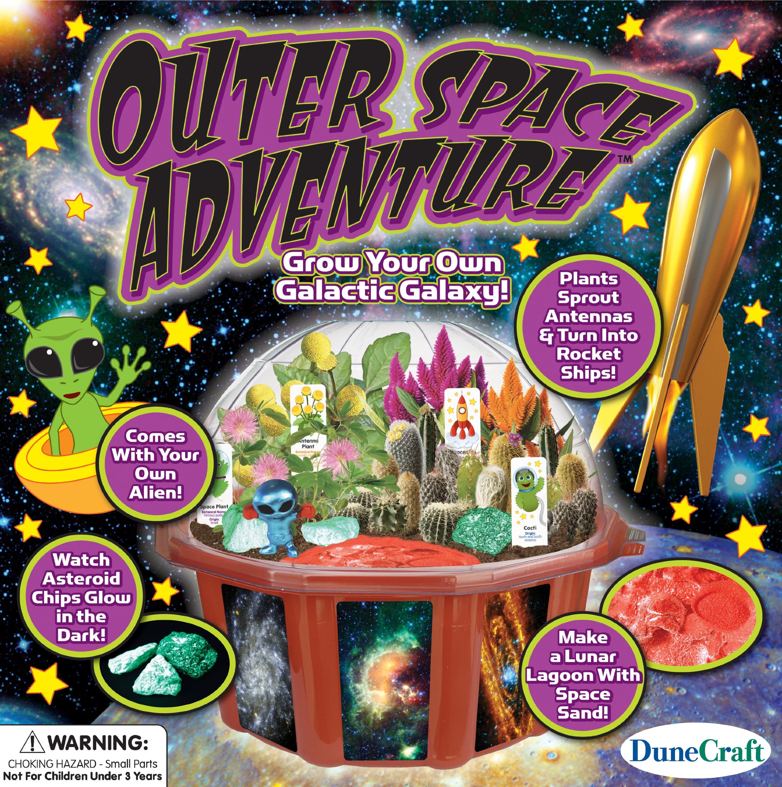 DuneCraft 22847 Outer Space Adventure Dome Terrarium
