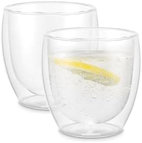 Bodum Pavina Double Wall Glass 250ml (2 pieces) 4558-10J