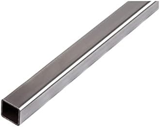 304 Stainless Steel Square Tube, Rectangular Tube, Thick Industrial Tube, Seamless Square Tube, Side Length 35mm, Thickness 2mm, Length 500mm, 2pcs