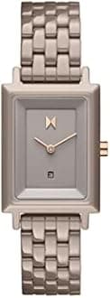 MVMT Signature Square Watches for Women - Premium Minimalist Women’s Watch - Analog, Stainless Steel, 5 ATM/50 Meters Water Resistance - Interchangeable Band - 24mm
