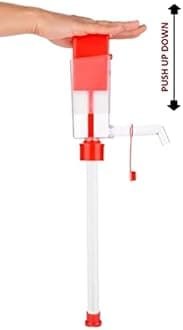 Hendon Manual Hand Oil Pump for Kitchen Tin Cans Pumping Machine Automatic Bottle Fuel Transfer Oil Pump for 15 L Tin (Multi Color Pack of 1)