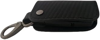 StyleC Remote Key Cover Compatible with BMW 1 3 5 SERIES X1 X3 X5 X6 E60 E90 E70 Z4 TPU Case Key Fob Keyless Remote Control Smart A (Black Leather)