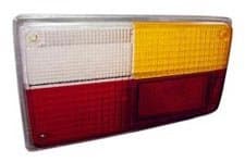 Tail Light Lens With Chrome Bezel Volvo 140 Left Side 1212702