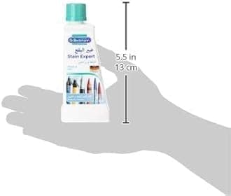 Dr.Beckmann Expert Laundry Fabric Stain Remover Liquid, Removes Tough Stain from Pen Marker Crayon Ink Water Color, For Colors and Whites, Made in Germany - 50 ML (Pack of 2)