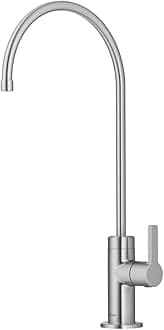 Oletto Single Handle Drinking Water Filter Faucet for Water Filtration System in Spot-Free Stainless Steel, FF-103SFS