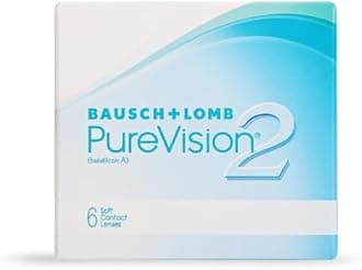 Bausch & Lomb Purevision2 Contact Lens - Spherical | Monthly Disposable | Silicone Hydrogel Material | (-4.75, Pack of 6)