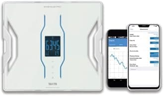 RD-953 InnerScan PRO Bluetooth Body Composition Monitor Multi Frequency Smart Scale - 11 Measurements - Japan Technology Color Display Weight Fat BMI Muscle Bone Water
