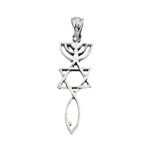Earring - Messianic Seal Roots Symbol (SS)
