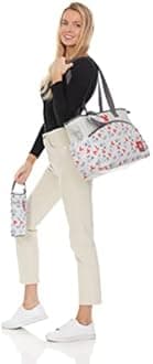 Disney Unisex Baby Cudlie Disney Diaper Tote Bag for Moms | Large Spacious Travel for Baby Boy and Girl | 17-inch Multi-functional Baby Bag Disney Diaper Bag (pack of 1)