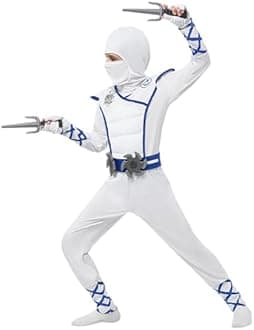 Spooktacular Creations Halloween Ninja Costume, Ninja Outfit Set for Kids, Halloween Costumes for Boys Dress Up Party