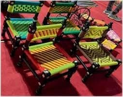 Chair khatli Wood Khatlo Wooden pidha Stool Wood Foot Piddha Stool mudda pidda Furniture Chowki Chair Stool Small Natural Traditional Rajvadi Mudda Rajasthani