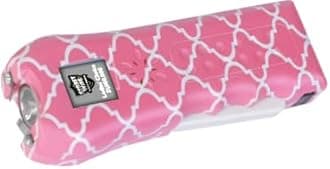 Streetwise Ladies’ Choice Stun Gun for Women - Rechargeable Self Defense Device with Alarm, LED Flashlight, Safety Disable Pin & Built-in Charger - Self Defense Kit with Holster & Lanyard