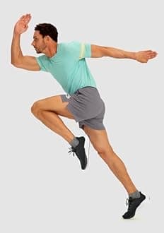 G Gradual Men's Running Shorts with Zipper Pockets Quick Dry Gym Athletic Workout 5" Shorts for Men