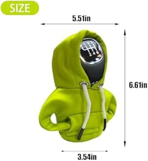 Car Gear Shift Hoodie, Fashionable Gear Shift Knob Cover, Mini Hoodie for Auto Shifter, Auto Interior Cute Gadgets, Universal Car Decoration Accessories