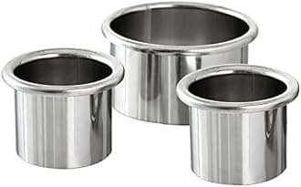 QUEESALN 3.0 Inch and 2.0 Inch Open Canister Hair Styling Curling Flat Iron Holder with Dryer Appliance - Salon Organizer for Hot Tools