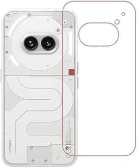 ECMERED® Nothing Phone 2A 5G Tempered Film Clear Glossy Finish back Side Screen Protector Haptic Touch Temper Glass Film Anti-Fingerprint Anti Scratch