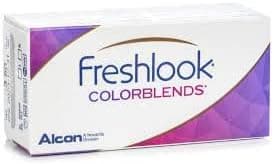 Freshlook Colorblends Color Lens-2 Lens (BROWN, -6.50)