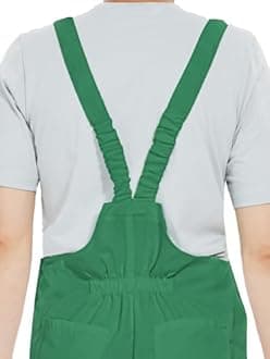 WORK IDEA Men's Bib Overalls,Men's Overalls Workwear Lightweight with Adjustable Straps and Pockets