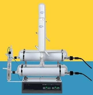 220V Quartz Automatic Pure Water Distiller Double Distillation Lab Use SZ-93A