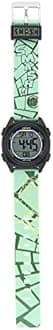 Zoop Marvel Digital Dial Green Plastic Strap Watch for Kids - NS16025PP03