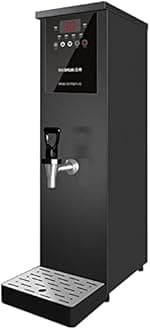 Water Boiler, Commercial Water Heaters for Hot Drinks for Milk Tea Shop Hotel, 35L 45L 55L 65L Hot Water Boiler with Temperature Display and Timer switch, 40-100° Temperature Adjustment(Color:Black,S