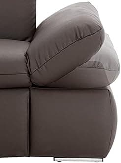 Fabrique Elementra L-Shaped Sofa Bed 5 Seater Linen Fabric Sofa Set - Premium Furniture for Home Office, Guests, and Contemporary, Comfortable Living Rooms (Left Hand Side) - Black