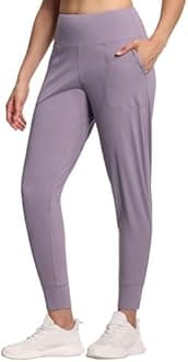 The Gym People Women's Joggers Pants Lightweight Athletic Leggings Tapered Lounge Pants for Workout, Yoga, Running